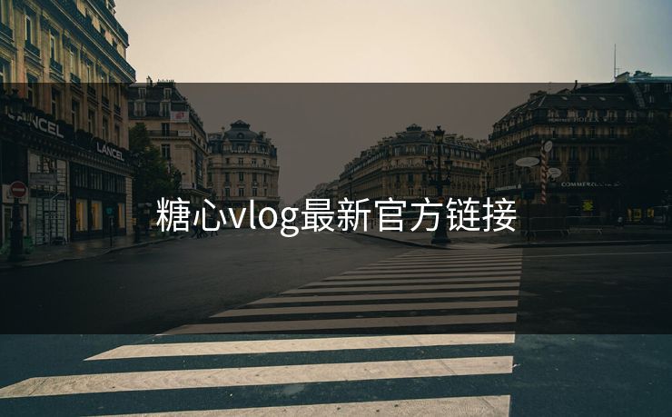 糖心vlog最新官方链接